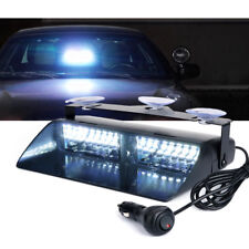 Xprite 16 Led Strobe Light Bar For Trucks Dash Emergency Warning Hazard Lamp
