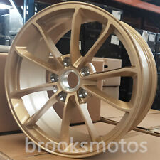 20 21 New Gold Style Forged Wheels Rims Fit Porsche 991 911 Turbo S