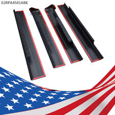 Rocker Panel Protector Guard Covers Fit For 01-06 Silveradogmc Sierra Crew Cab