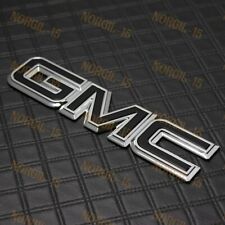 Black Rear Liftgate Emblem Badge For Gmc Sierra Yukon Canyon C1500 C2500 C3500