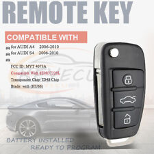 New Remote Key Fob For Audi A4 S4 2006 2007 2008-2010 8e0 837 220 L 315mhz Id48
