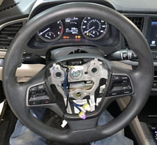 17 18 Hyundai Elantra Oe Steering Wheel Black Very Nice