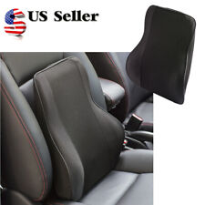 Car Office Home Memory Foam Seat Chair Black Waist Lumbar Back Support Cushion
