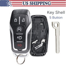 For 2015 2016 2017 Ford Mustang Remote Car Key Fob Shell Case Blade Replacement