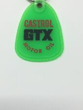 Castrol Motor Oil Plastic Keychain Key Ring Accessory