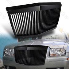 Fit 05-10 Chrysler 300 300c Abs Black Rolls Royce Phantom Style Front Grille