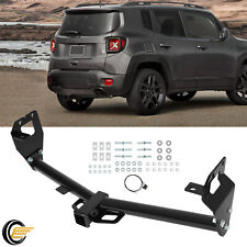 Class 3 Trailer Hitch 2 Receiver Black Steel For Jeep Renegade 2015-2023