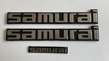 Fits Suzuki Samurai Side And Dash Emblem Badge Logo Set X3  3m Tape