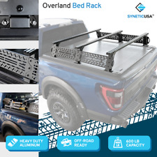 Off-road-built Matte Black Aluminum Length-adjustable Low Overland Rack