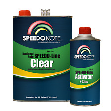Automotive Clear Coat 2k Urethane 41 Gallon Clearcoat Kit Wextra Slow Act.