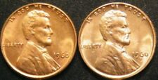 1960 Pd Small Date Lincoln Memorial Pennies Cents In Us Coin Bu Uncirculated