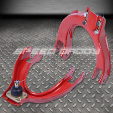 For 88-91 Civc Crx Red - 5 Adjustable Front Upper Camber Arm Suspension Kit