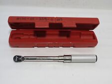 Snap-on 14 Drive Qd1r200 Torque Wrench 40-200 In.lb Click Type High Precision