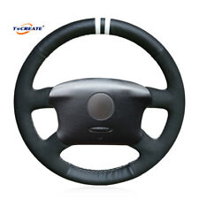 Diy Leather Suede Steering Wheel Cover For Vw Golf 4 Jetta Passat Eurovan 0802