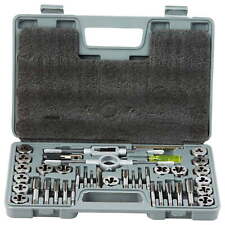 Tap And Die Set40-piece Include Sae Size Ncnfnptbearing Steel Taps And Dies