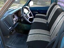 Leader Accessories Saddle Blanket Black Full Size Pickup Trucks Bench Seat Cover