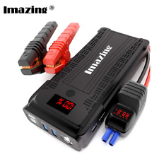 Heavy Duty Truck Battery Booster Pack Jump Starter Box Portable 2500 Amps Cars
