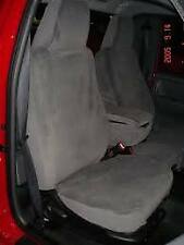 2004-2005 Ford Ranger Front 6040 Split Seat Exact Seat Covers All Black Twill