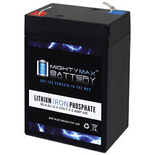 Mighty Max 6v 4.5ah Lithium Replacement Battery Compatible With Big Beam Dzn-led