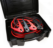 Xtremepowerus 25ft Jumper Cables 2 Gauge Booster Parrot Jaw Clamps Carrying Case