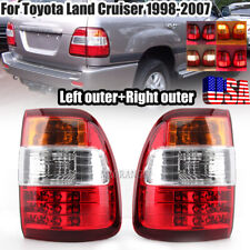 Leftright Outer Rear Brake Tail Light Lamp For Toyota Land Cruiser 1998-2007 Us