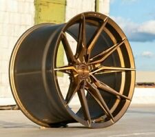 20 Rohana Rfx13 Brushed Bronze Concave Wheels Rim For Bentley Continental Gt