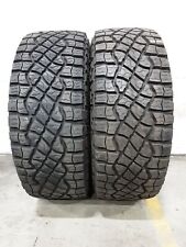 2x Lt32565r18 Goodyear Wrangler Territory At 1532 Used Tires