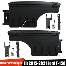 Driverpassenger Side Truck Bed Storage Case Tool Box For 2015-2021 Ford F-150