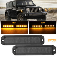 2x Truck Trailer Sequential Led Turn Signal Rear Stop Tail Drl Light Bar Brake