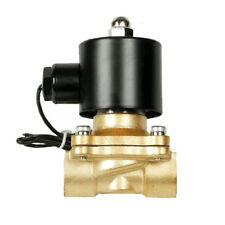 V Air Ride Suspension Valve 12 Npt Electric Solenoid Brass For Train Horn Fast