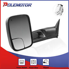 Lh Driver Side Power Heated Tow Mirror For 1998-2001 Dodge Ram 150025003500