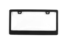 Universal Unbreakable Combo License Plate Cover Frame Protective Shield 2 Holes