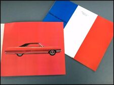 1966 Pontiac Grand Prix Vintage Original Dealer Car Sales Brochure Foldout