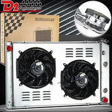 Cu716 4 Row Radiator Shroud Fan For 73-87 Chevy Gmc Ck C10 C20 30 K10 20 C2500