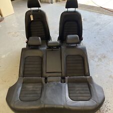 2015 Volkswagen Passat Oem Front And Rear Seats Leather And Suede Power