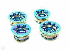 Oil Slick Bore Caps For Hope Dot Or Mineral Rx4 Brakes 2 Large 2 Small New