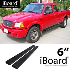 Iboard Stainless Steel 6 Side Steps Fit 98-11 Ford Rangermazda B Super Cab 2dr