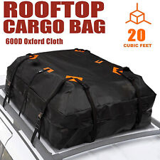 600d Car Roof Top Rack Carrier Cargo Luggage Storage Bag Travel Waterproof D6y1