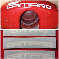 Camaro Brake Caliper Decal Stickers Hi-temp - 6 Diff Colors