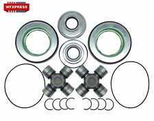 Front Axle Seal Greaseable U Joint Kit For Ford F250 F350 Super Duty 2005-14