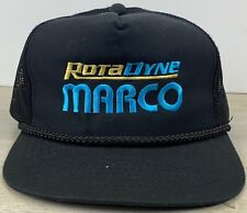 Rota Dyne Marco Hat Black Hat Adjustable Hat Adult Black Osfa Adjustable Hat