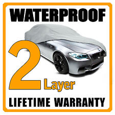 2 Layer Car Cover Breathable Waterproof Layers Outdoor Indoor Fleece Lining Fia1