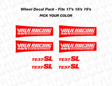 Wheel Rim Decals For Te37 Sl Volk Racing Rays Engineering Stickers Jdm Wheels