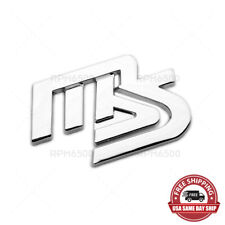 Mazda Ms Mazdaspeed Rear Nameplate Badge Logo Car Emblem Decorate Sport Chrome