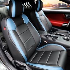 Red Rain Black And Blue Mustang Seat Covers Customized 10pcs Car Seat Covers