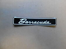 Fits 71 72 73 74 Barracuda Dash Emblem Decal Emblem