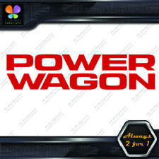 Compatible With Power Truck Wagon Logo 1500 - 2500 Vinyl Decals Stickers