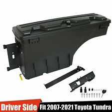 For Toyota Tundra 2007-2021 Swing Case Truck Bed Storage Box Toolbox Driver Side