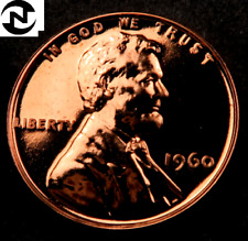 1960 Small Date Lincoln Memorial Penny Gem Proof Red 1 Sd Coin