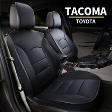 Car Seat Cover Custom Fit Toyota Tacoma 2007-2023 Leather For Four Doors Only